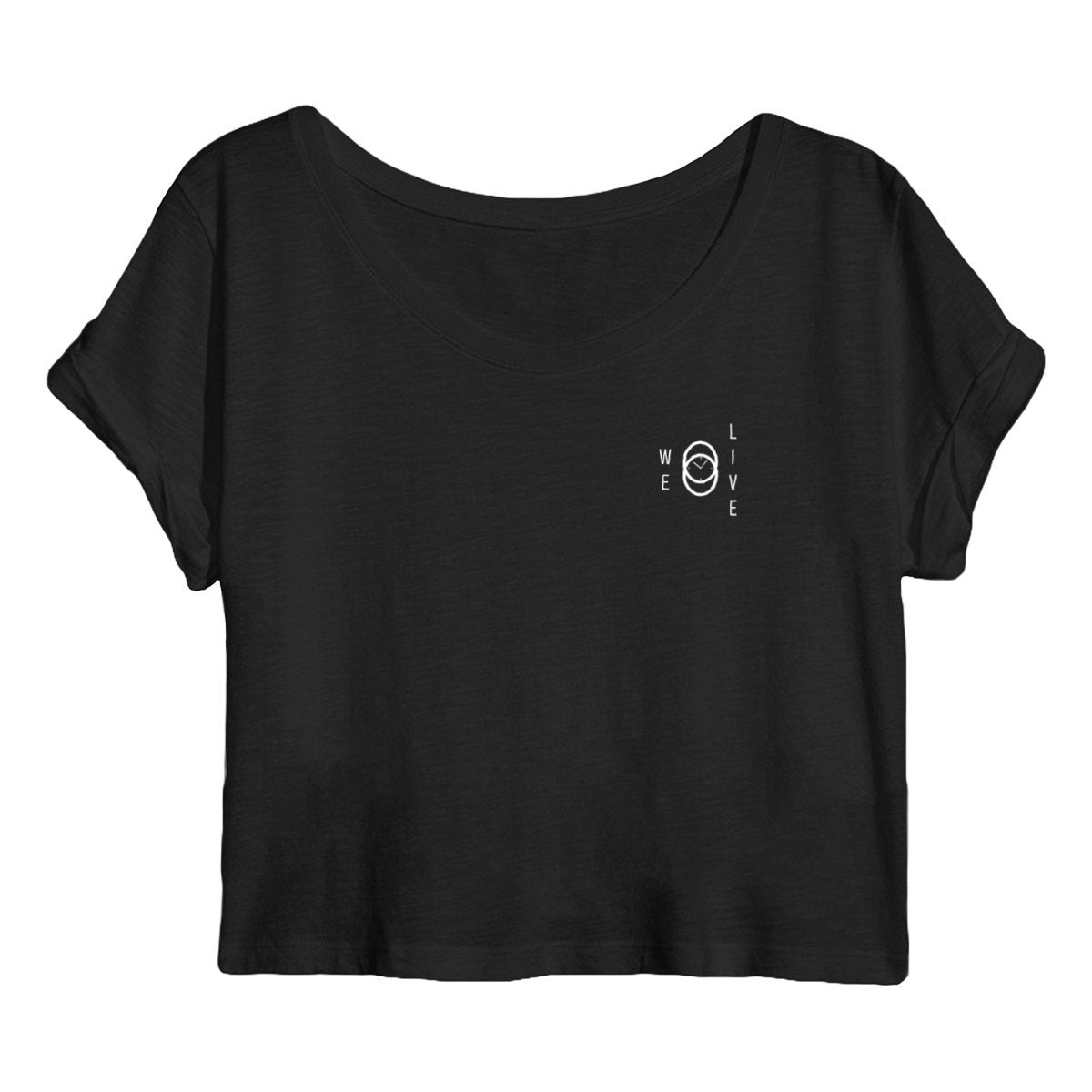 Crop top Femme OnlyOnce - Noir